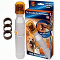 Pet Nail Grinder, Battery-Operated Tool with Three Replacement Grinding Bands for Dogs and Cats — image 3