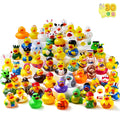 30-Piece Mini Duck Bath Toy Assortment with 2-Inch Character Designs and Mesh Storage Bag Pictured — image 19