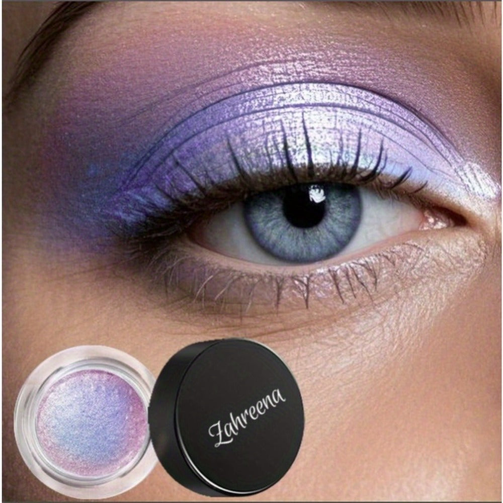 Holographic Glitter Eyeshadow Gel Jelly Shimmer Waterproof Long-Lasting Indigo Twilight Purple Blue Gradient Eye Makeup for P