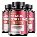 Berberine with Ceylon Cinnamon, Turmeric & Black Pepper, Premium Blood Sugar Support, Vascular Health & Digestive Wellness Ca