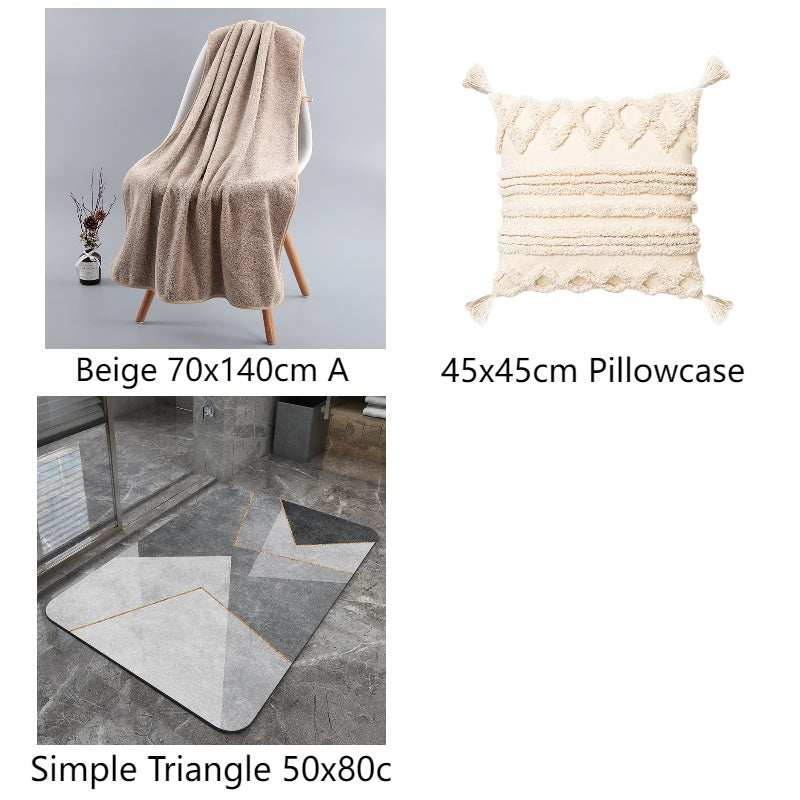 Bamboo Charcoal Bath Towel - Odour Resistant & Ultra Absorbent
