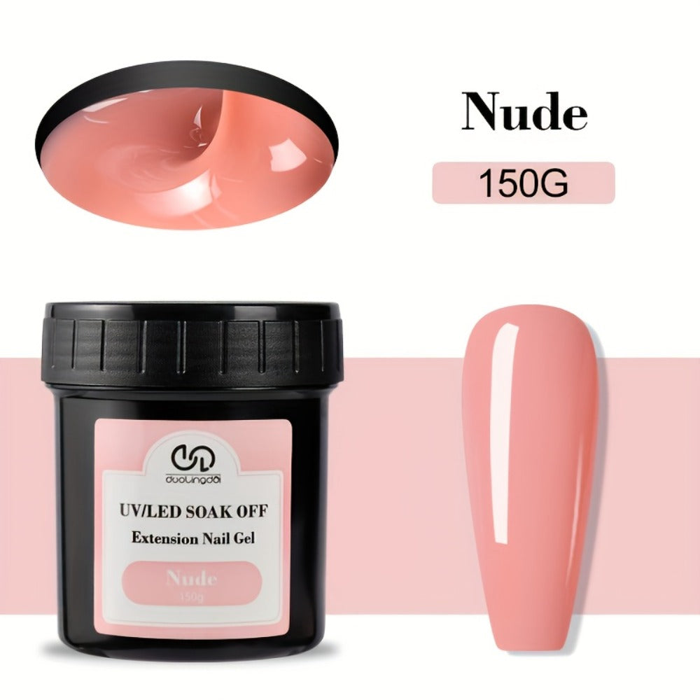 Builder Gel for Nail Extensions 150g Apex Strengthening Kit 13 Shades Clear White Pink Nude Milky Jelly Salmon UV LED Cure Pr