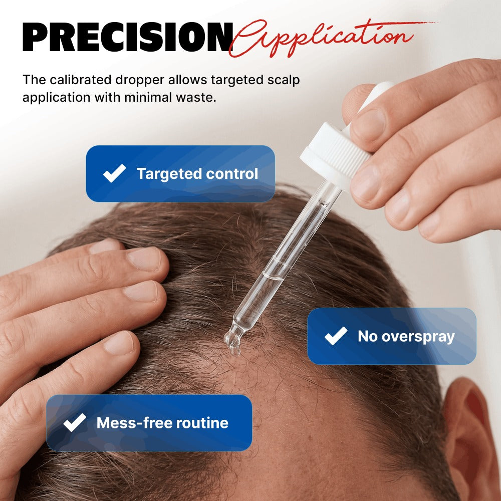 Minoxidil 5% Extra Strength Topical Solution for Men Hair Regrowth - Kirkland Signature 6-Month Supply — image 6