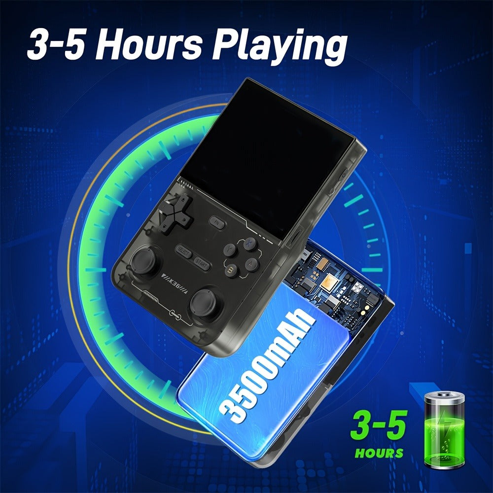 Portable Handheld Game Console Open 3.5 Inch IPS Screen 64GB TF Card Pre-Installed Emulator Ultra Long Battery OTG — image 6