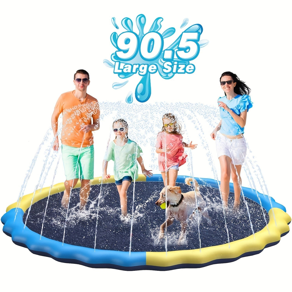 Splash Pad Sprinkler for Kids for Garden, Patio and Yard Use, with the Listed Configuration — image 1
