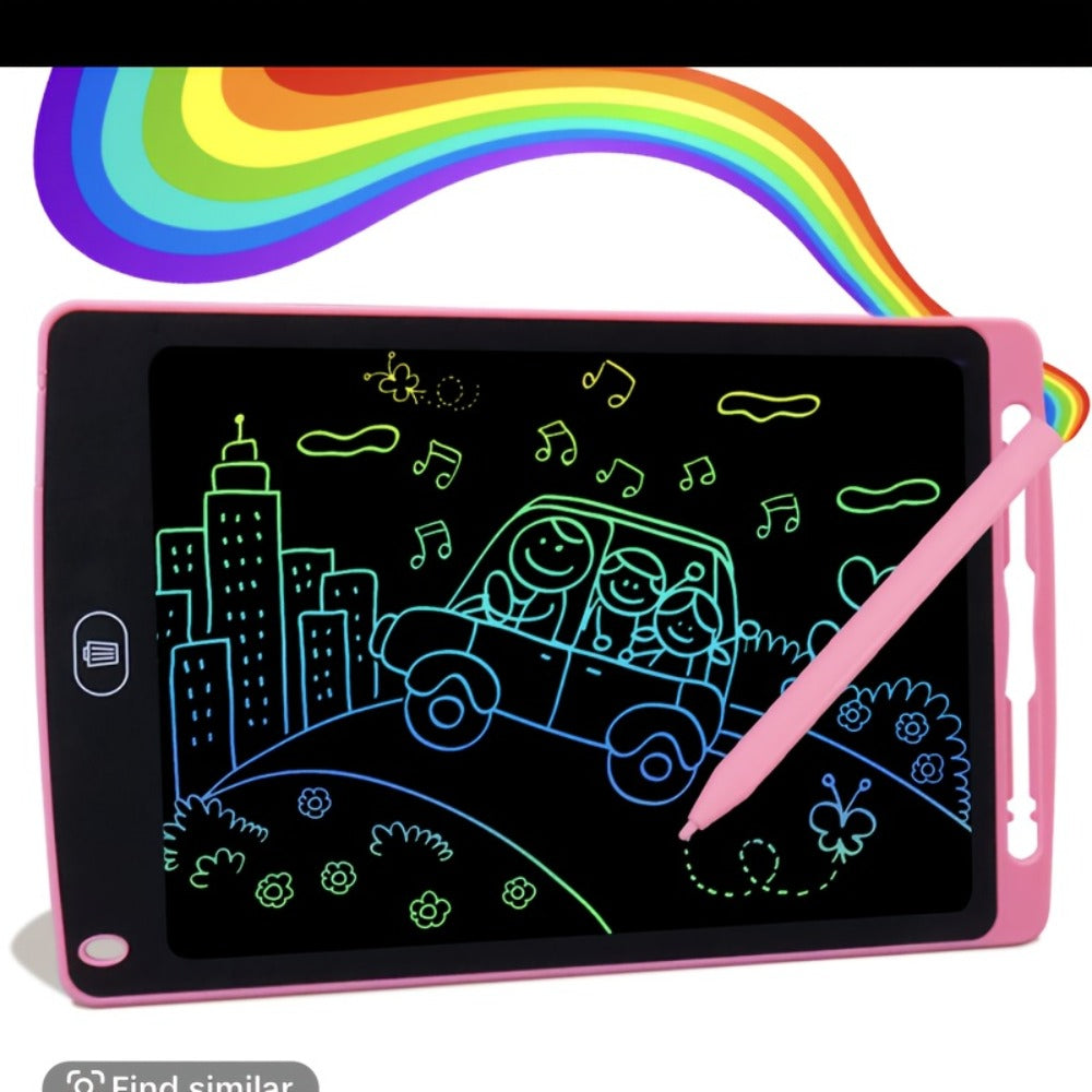 8.2-Inch LCD Writing Tablet with Stylus and Pink or Blue Checkout Color Options for Drawing and Notes — image 4