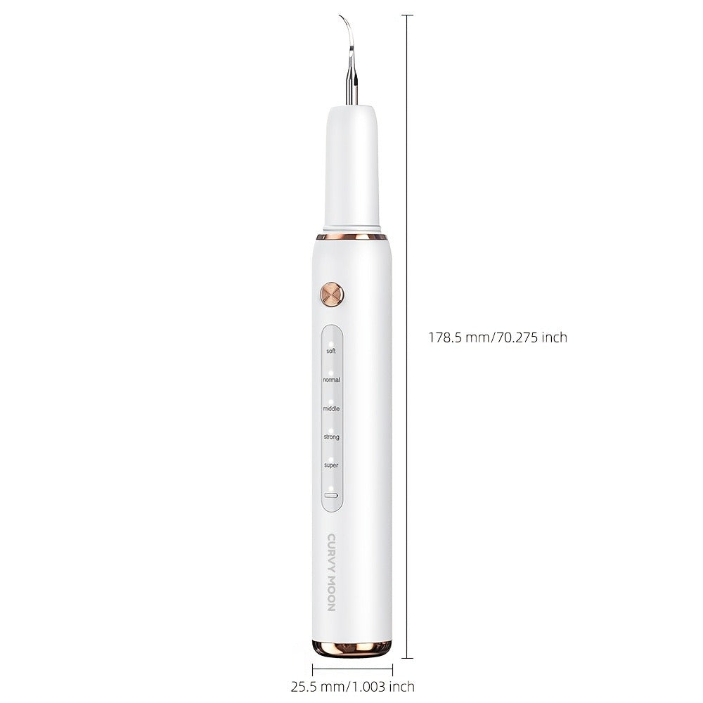 Ultrasonic Tartar Remover Electric Tooth Cleaner 5-Speed IPX6 Waterproof USB Rechargeable Dental Scaler — image 6