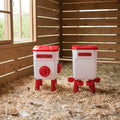 Chicken Waterer Float Ball 2 3 Gallon Feeder Combo Set for Garden, Patio and Yard Use, with the Listed Configuration — image 