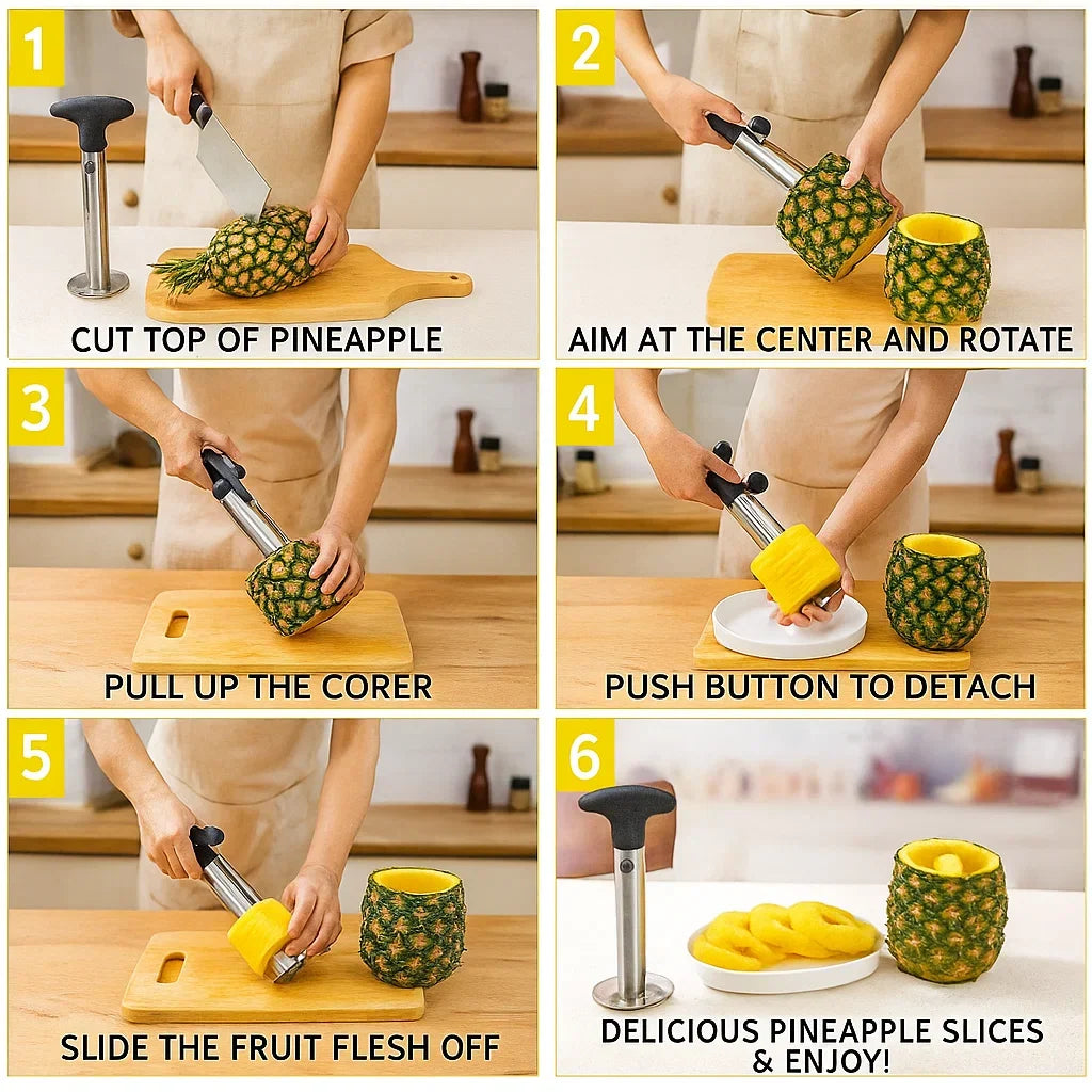 CoreSpiral Pineapple Slicer