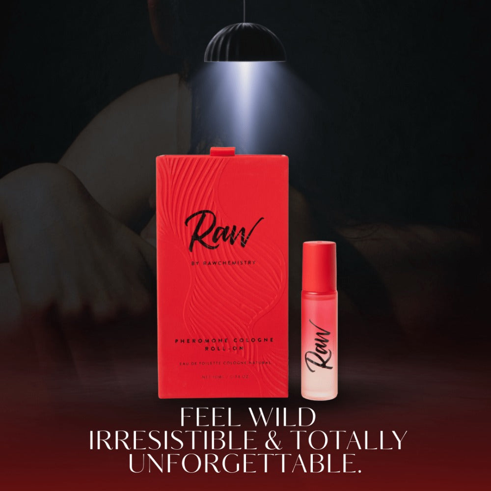Cologne Roll-On for Men RawChemistry Raw 0.34 oz with Red Carton and Compact Oil Applicator — image 5