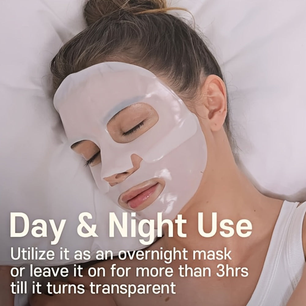 Bio-Collagen Hydrogel Sheet Mask Set 10 Pcs, Korean Beauty Face Mask with Aloe Vera, Intense Hydration — image 16