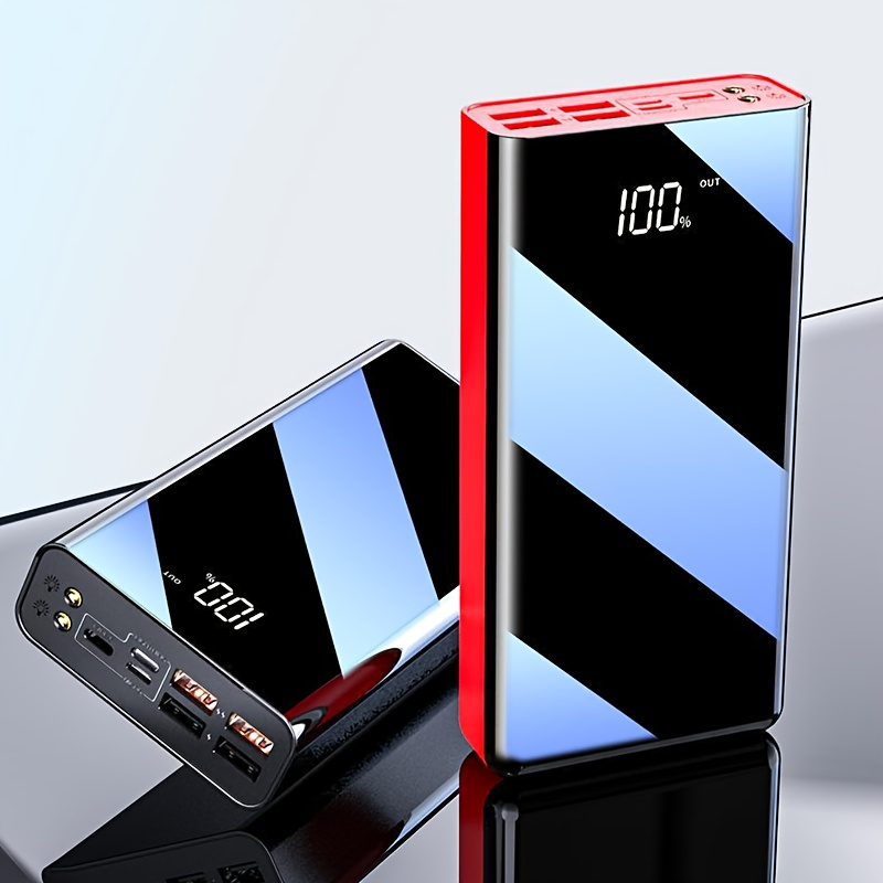 Power Bank 100000mAh 22.5W Super Fast Charging Two-Way USB-C Digital Display Large Capacity Portable Charger for Travel Campi