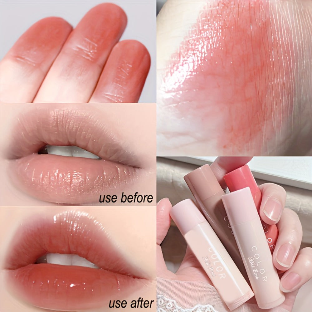 Glossy Lipstick Set 3 Pack for Women, Nourishing Formula, Lip Liner Effect, Buildable Color All Skin Tones — image 3