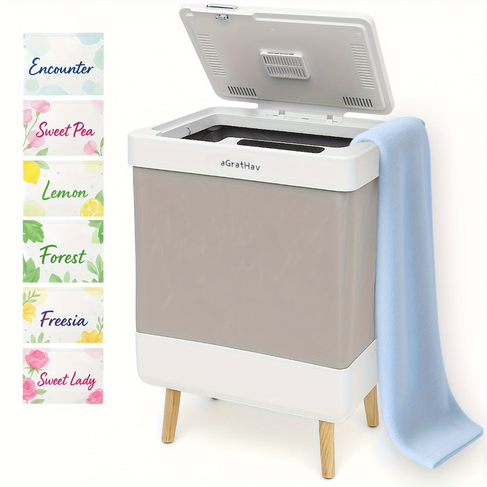 Electric Towel Warmer 35L Large Capacity Foldable Blanket Warmer with Timer & Drying Mode, Fast Heating — image 2