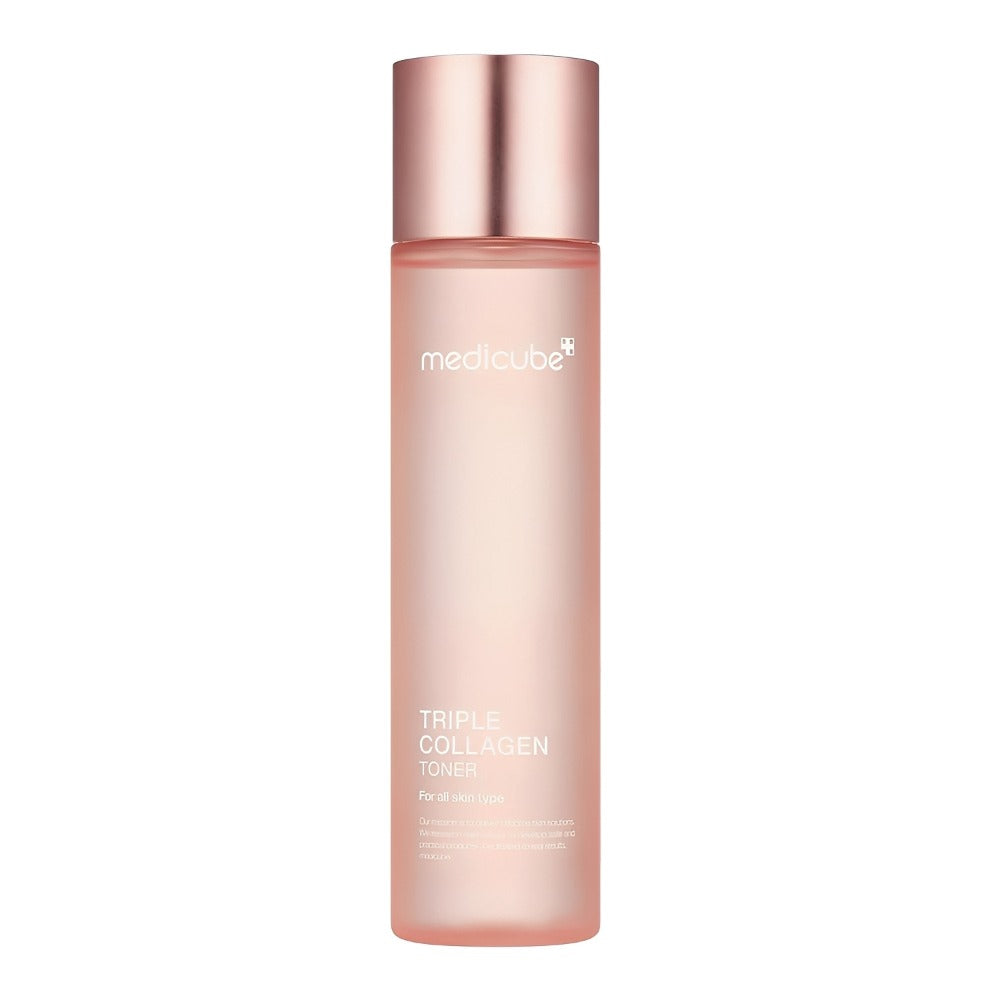 Collagen Face Toner 140ml Triple Collagen Deep Hydration Plumping Toner with Hyaluronic Acid for Bath Time, Home Spa and Pers