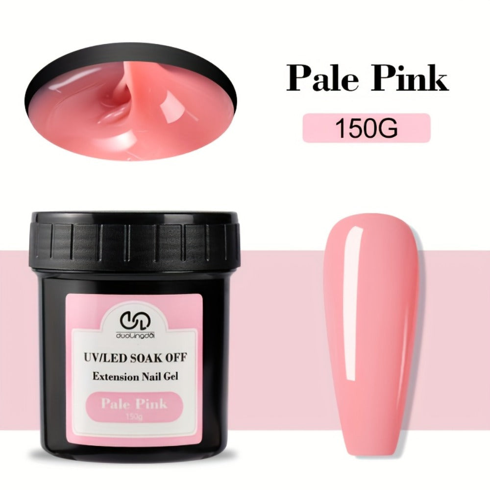 Builder Gel for Nail Extensions 150g Apex Strengthening Kit 13 Shades Clear White Pink Nude Milky Jelly Salmon UV LED Cure Pr