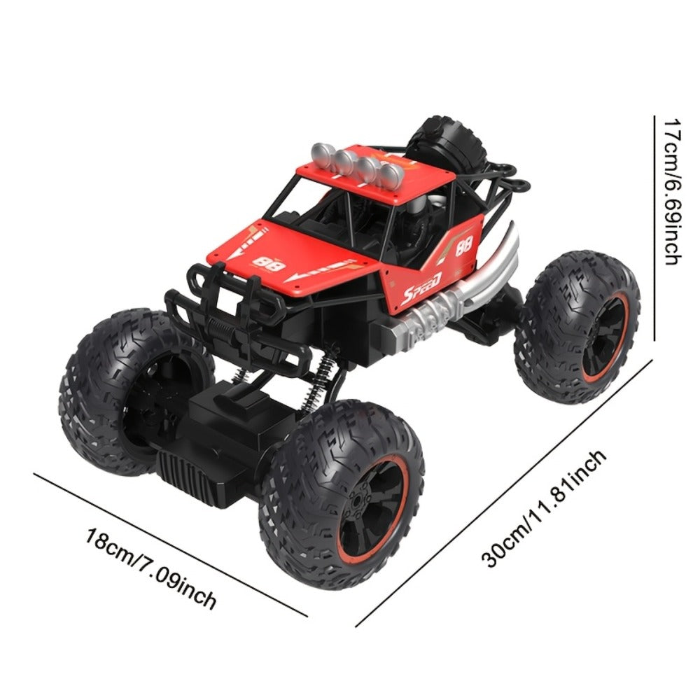 Remote Control Car, 4WD Off-Road Truck with 2.4GHz Control, USB Rechargeable Battery and Black or Red Color Options — image 7