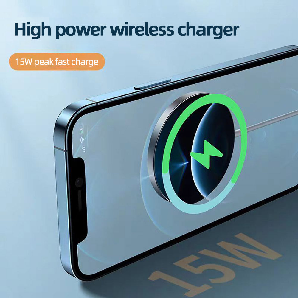 IPhone 17 Pro Pro Max Wireless Charger 15W Magnetic Wireless Fast Charging, Compatible With IPhone 12, 13, 14, 15, 16, And 17 Pro, Pro Max Series Models