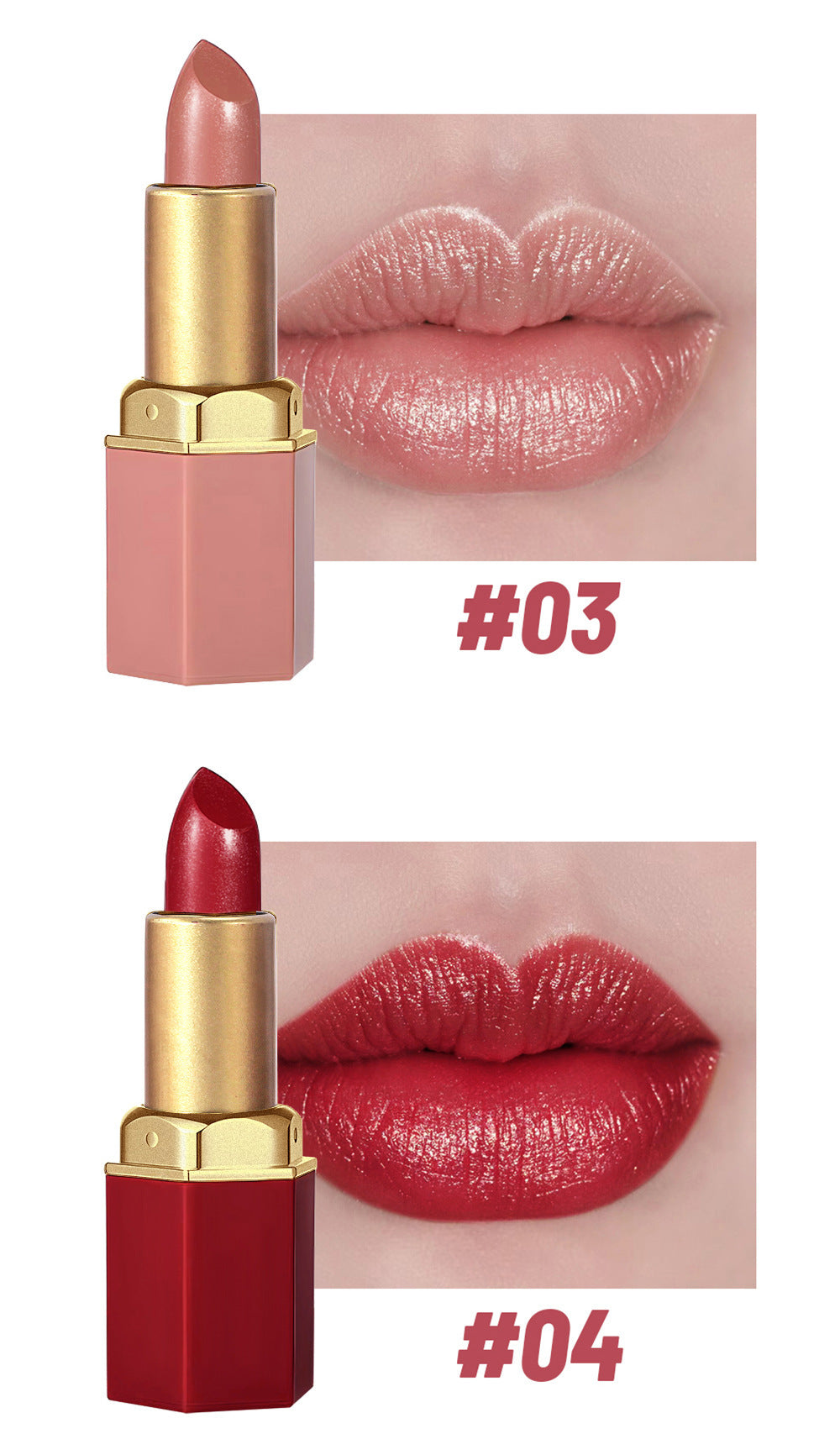 6-piece Lipstick Pearl Velvet Lipstick Set