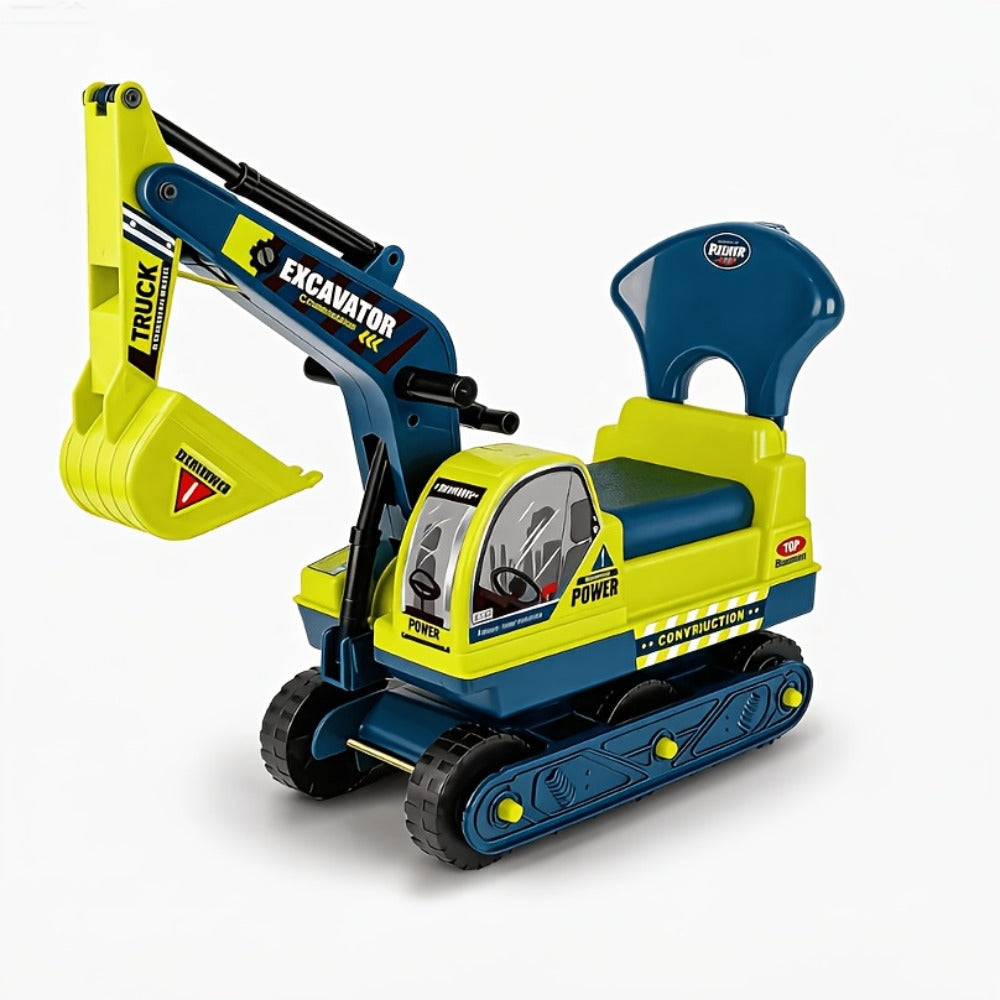 Kids Ride-On Construction Truck Large Manual-Powered Engineering Vehicle with the Listed Color, Size or Set Options for Every