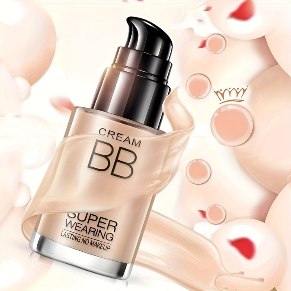 BB Cream Setting Powder Set 2 Pcs with Tools Concealer Oil Free Matte Face Makeup for Women, for Makeup, Travel and Everyday 