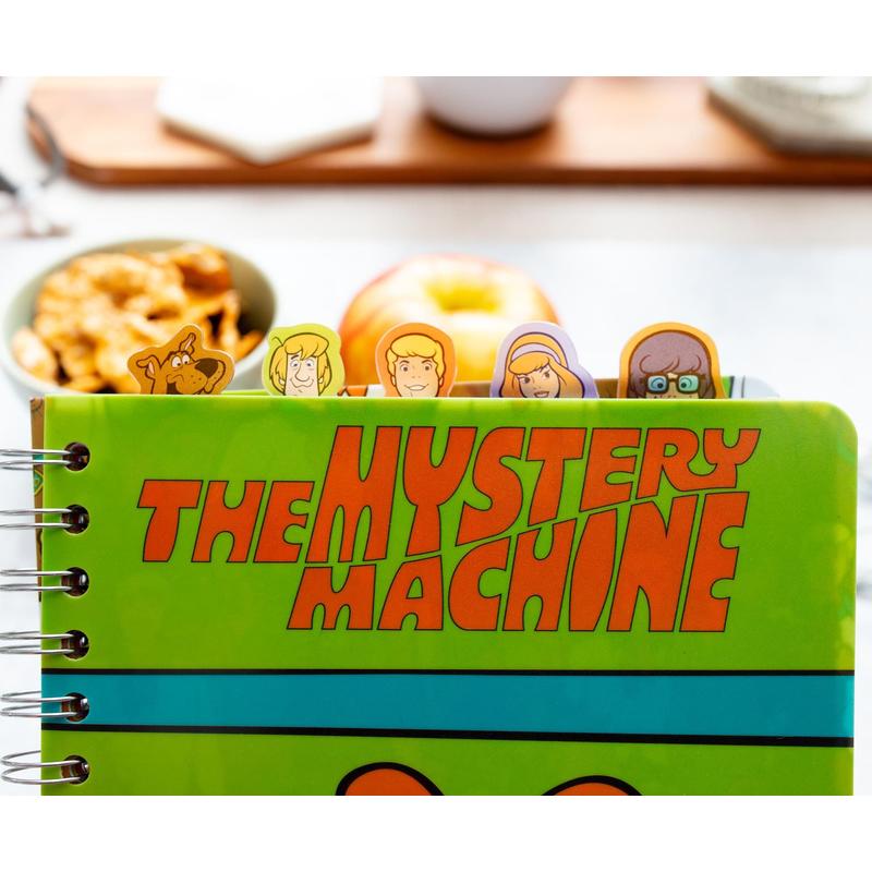 Scooby-Doo Spiral Notebook for Kids Mystery Machine 5-Tab Journal 75 Lined Pages Character Bookmark Tabs — image 5