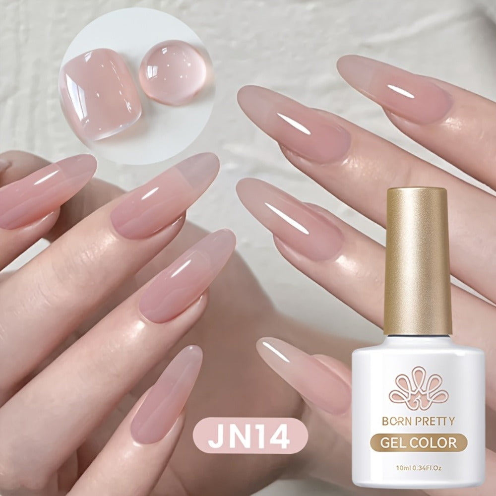 Gel Nail Polish in 10ml Nude Jelly with Skin-Tone Glass Finish and JN05, JN68, JN75 or JN76 — image 12