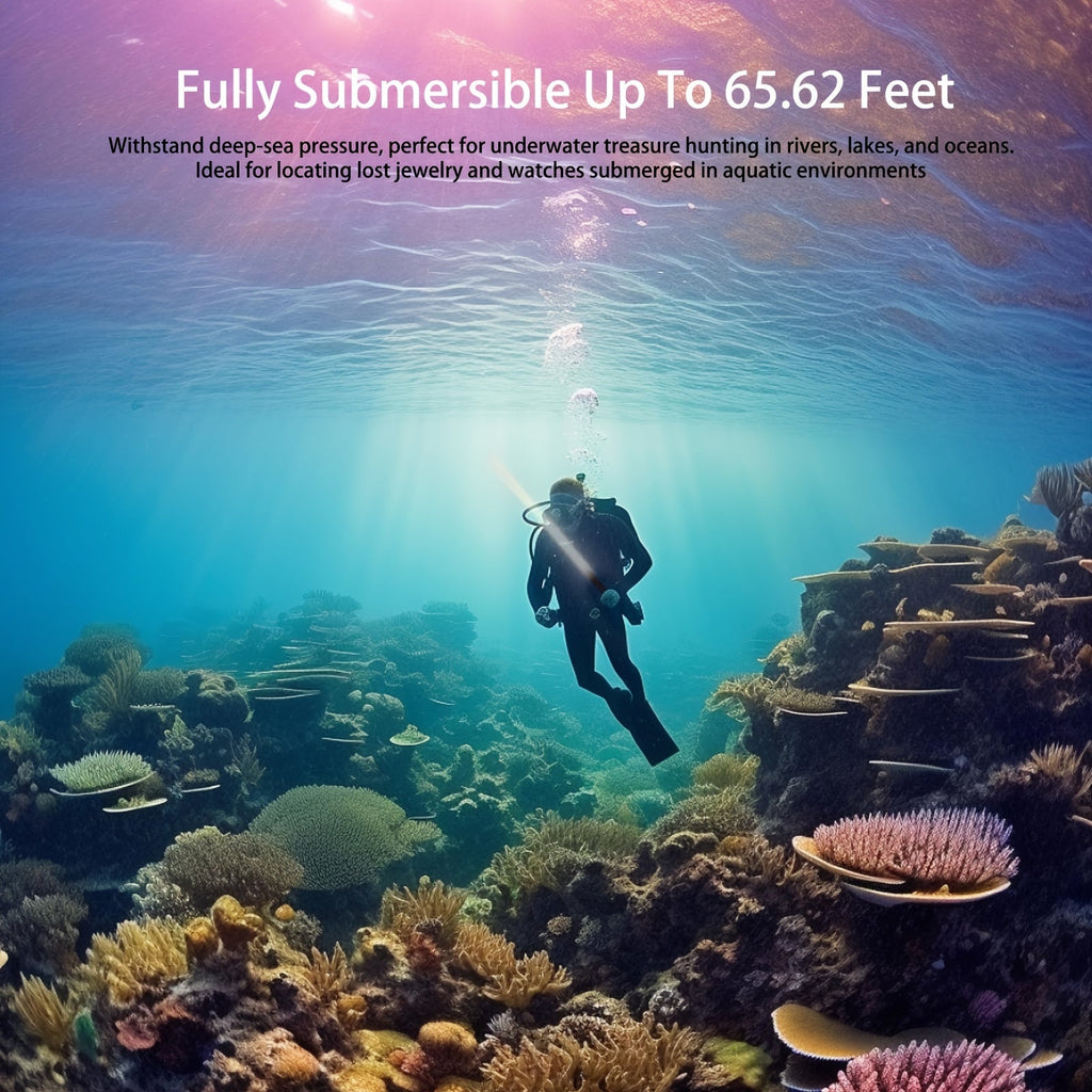 Underwater Metal Detector 100ft Depth for Adults for Garden, Patio and Yard Use, with the Listed Configuration — image 6