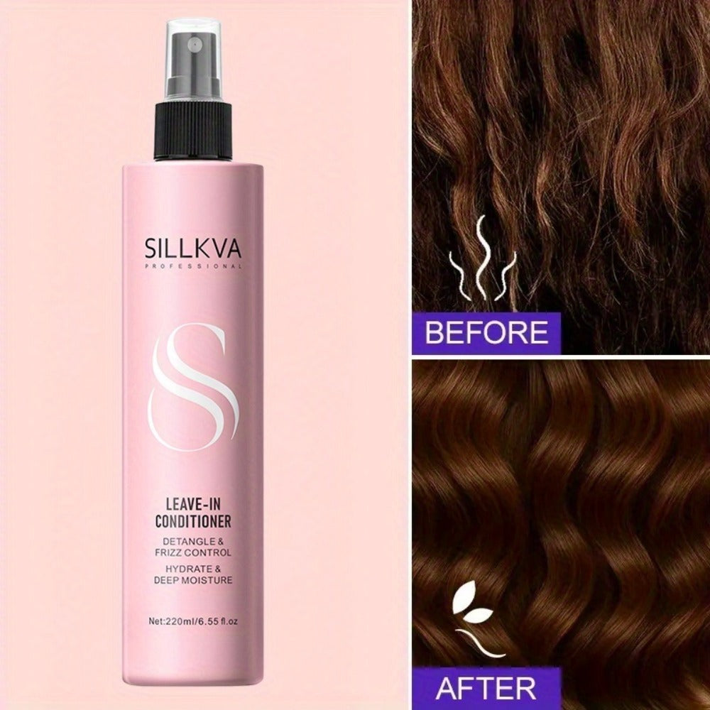 Wig Conditioner Spray with Argan Oil & Vitamin E Leave-In - Sillkva Care for Synthetic & Human Hair Wigs — image 8