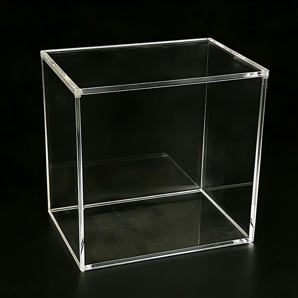 Stackable Acrylic Display Case for ETB & Booster Box – 5mm Thick Clear Magnetic Closure Protective Case for Pokemon Elite Tra