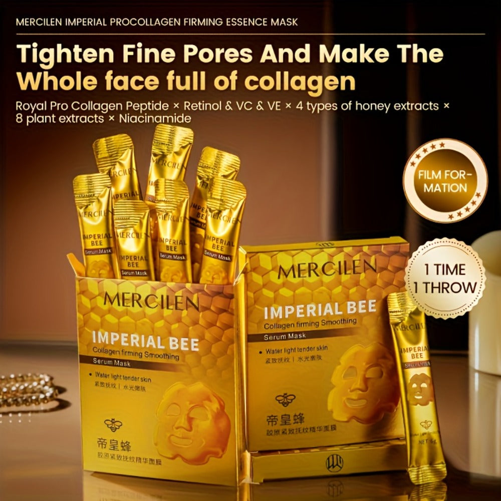 Propolis Face Mask 3 Boxes - Royal Jelly Hyaluronic Acid Niacinamide Squalane Deeply Sheet Mask — image 2