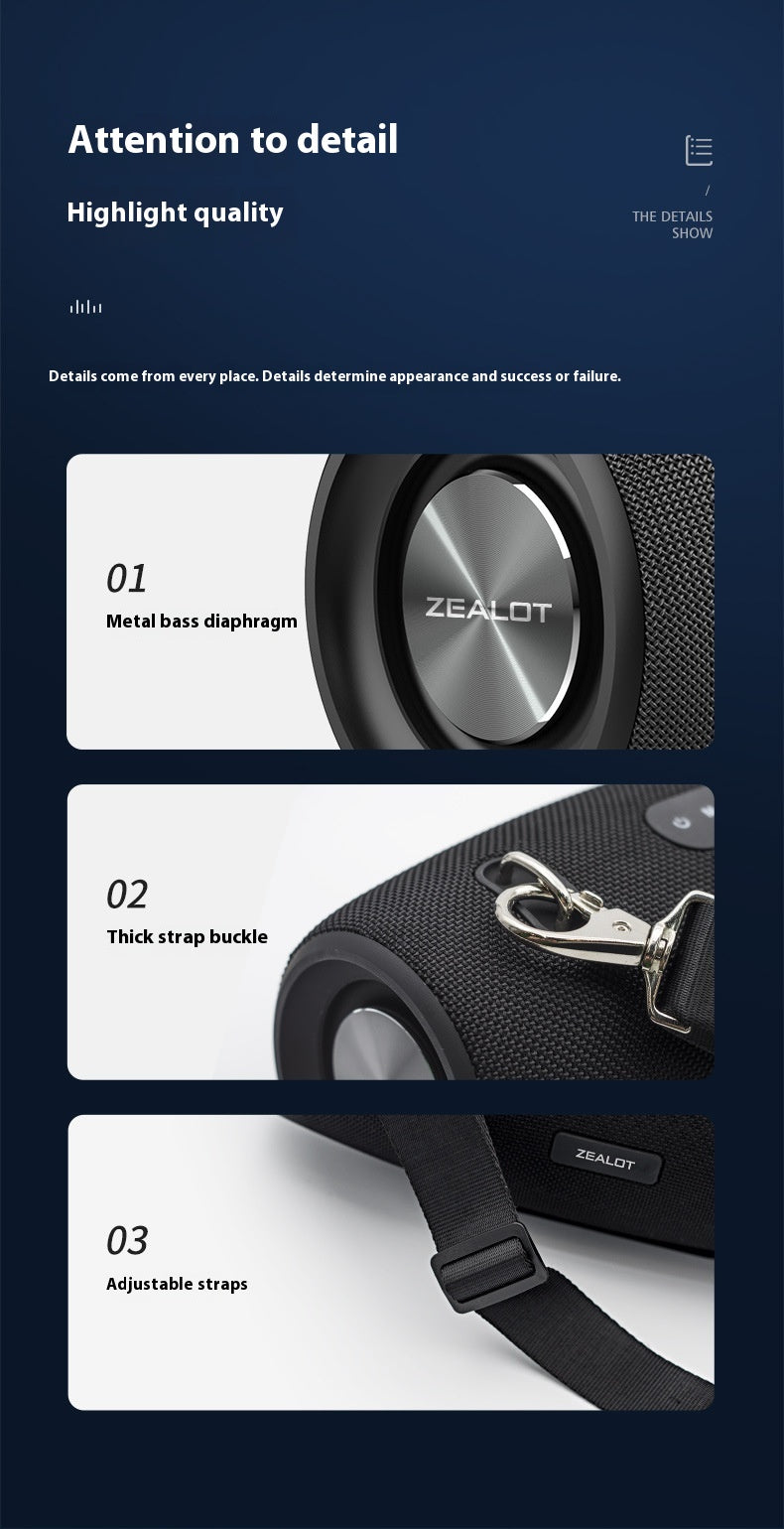 High-Power Square Dance Bluetooth Family Karaoke Speaker