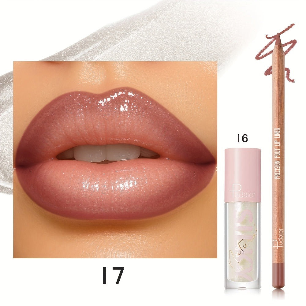Lip Color and Liner Duo with Eight Recorded Shade Options from 14 Through 24 and Pink-Cap Tube — image 7