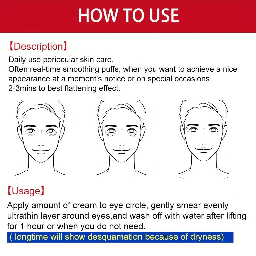 Bee Venom, Caffeine and Collagen Eye Cream Pen with White-and-Gold Body and Precision Dispenser Tip — image 6