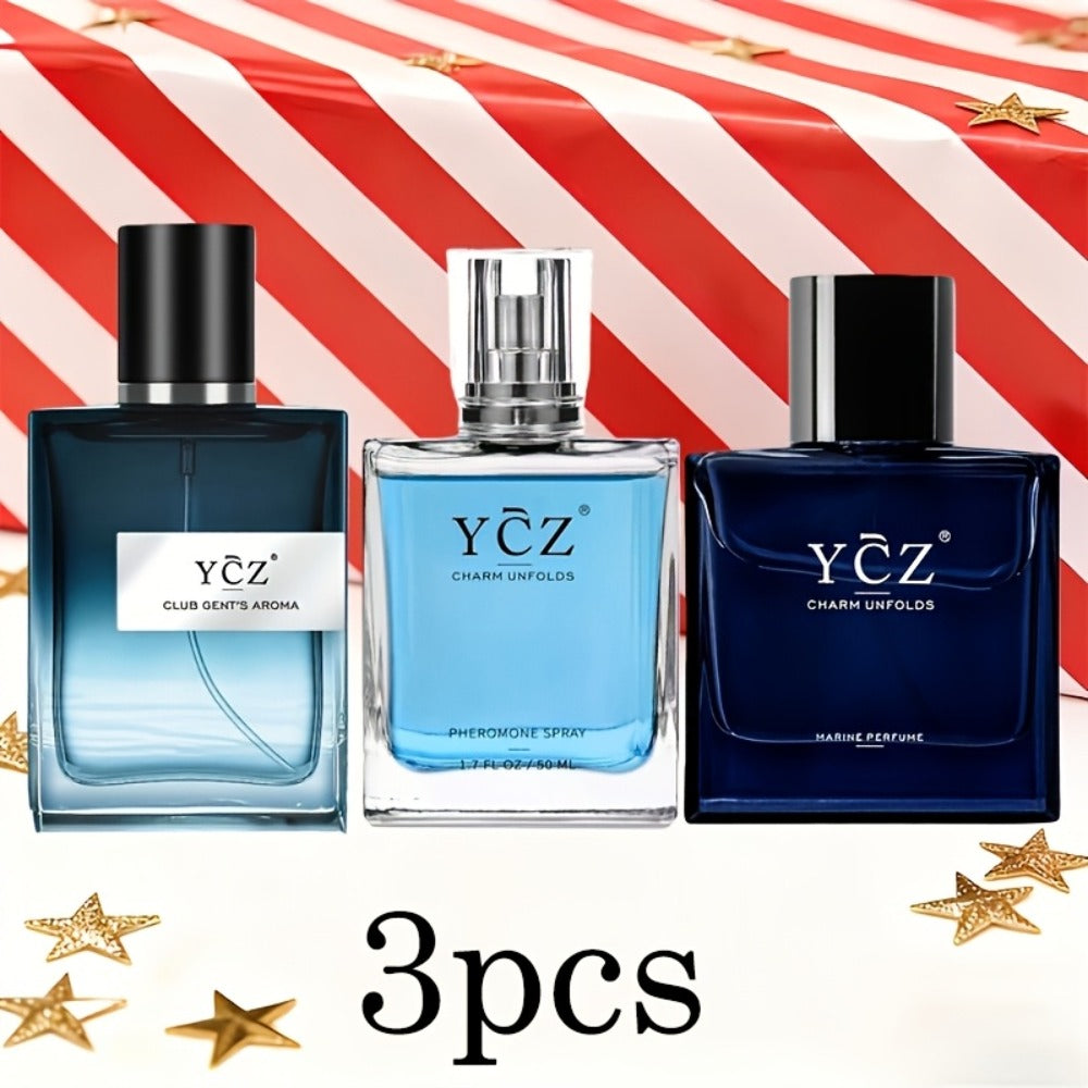 Men's Cologne Gift Set - Eau de Parfum Lavender Fresh & Woody Fragrance, Multi-Piece Sets 2 3 or 4 Bottles — image 2