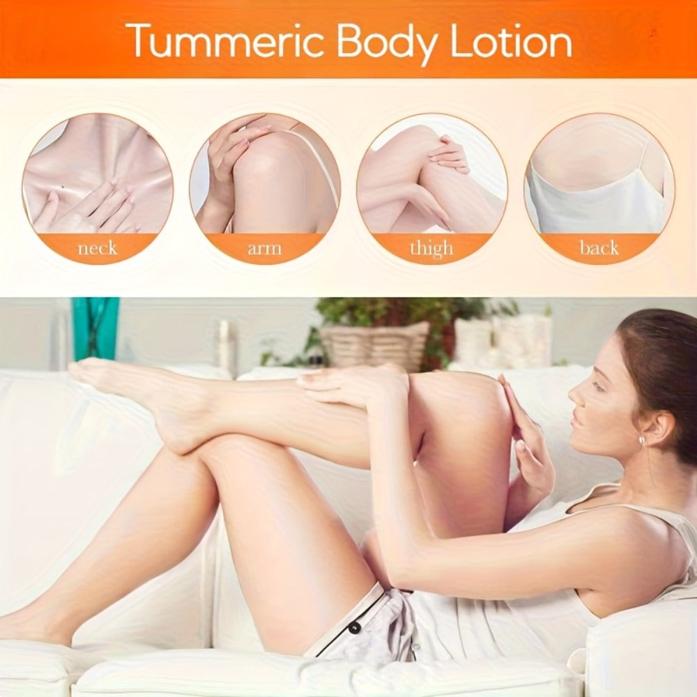 Turmeric Body Lotion 400g with an Alcohol Free Formula for Daily Full Body Moisture Care at Home — image 4