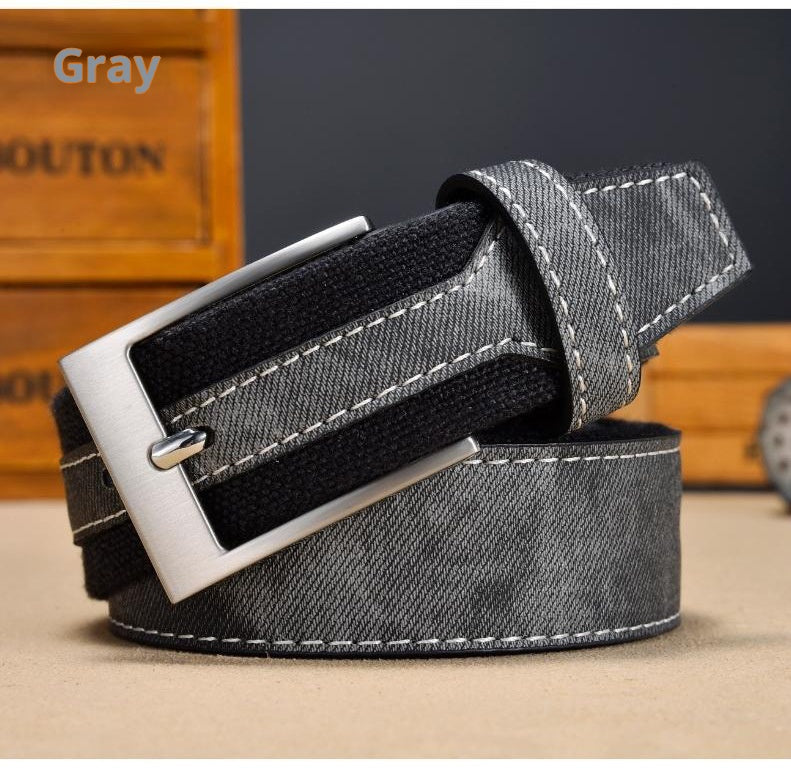 Men's Casual All-matching Canvas Belt