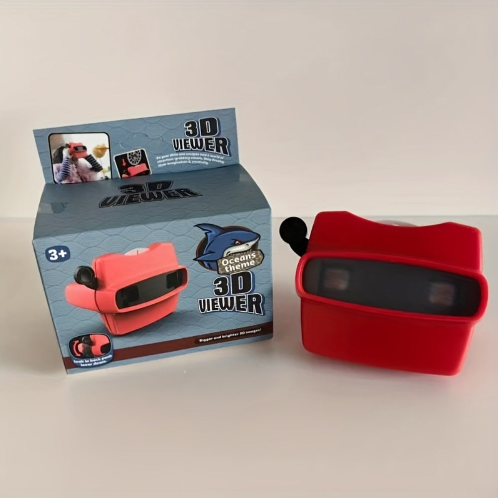 3D Slide Viewer Toy for Kids Ages 3+, Screen-Free Sideshow Projector with Space Ocean Animals Dinosaurs Slides — image 23