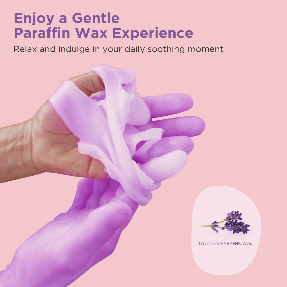 Paraffin Wax Warmer Kit 3000ml Touchscreen for Hands & Feet – Includes 6 Packs Refill Wax, Hot Wax Spa Bath for Arthritis Pai
