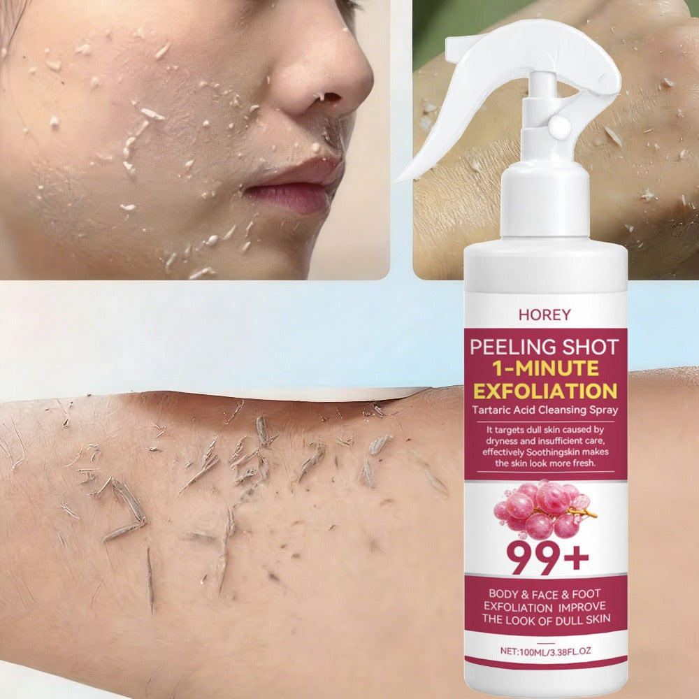 Grape & Malic Acid Exfoliating Gel for Face & Body, AHA Deep Cleansing Scrub, Removes Dead Skin Cells — image 9
