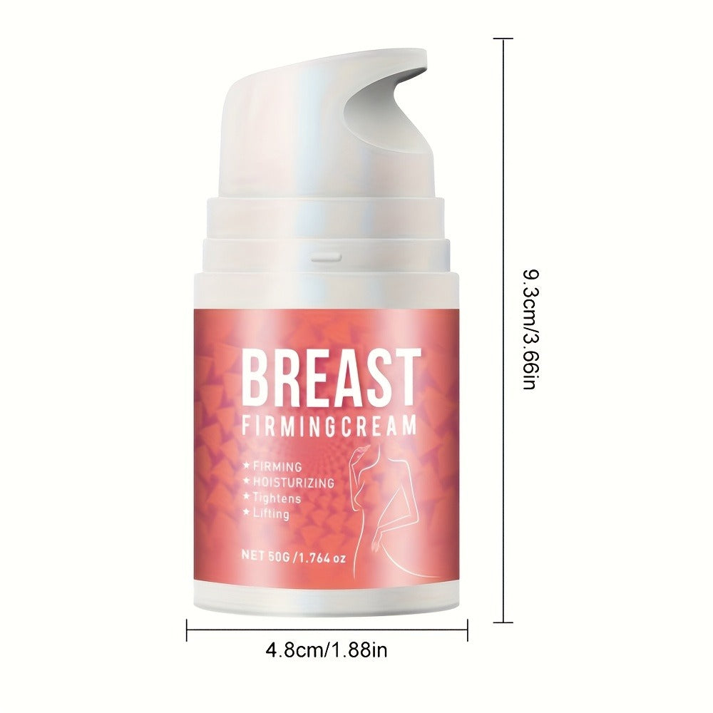 Body Cream 50g Pump Bottle with Jojoba Oil, Honey, Caffeine and Shea Butter for Bust and Chest Massage — image 5