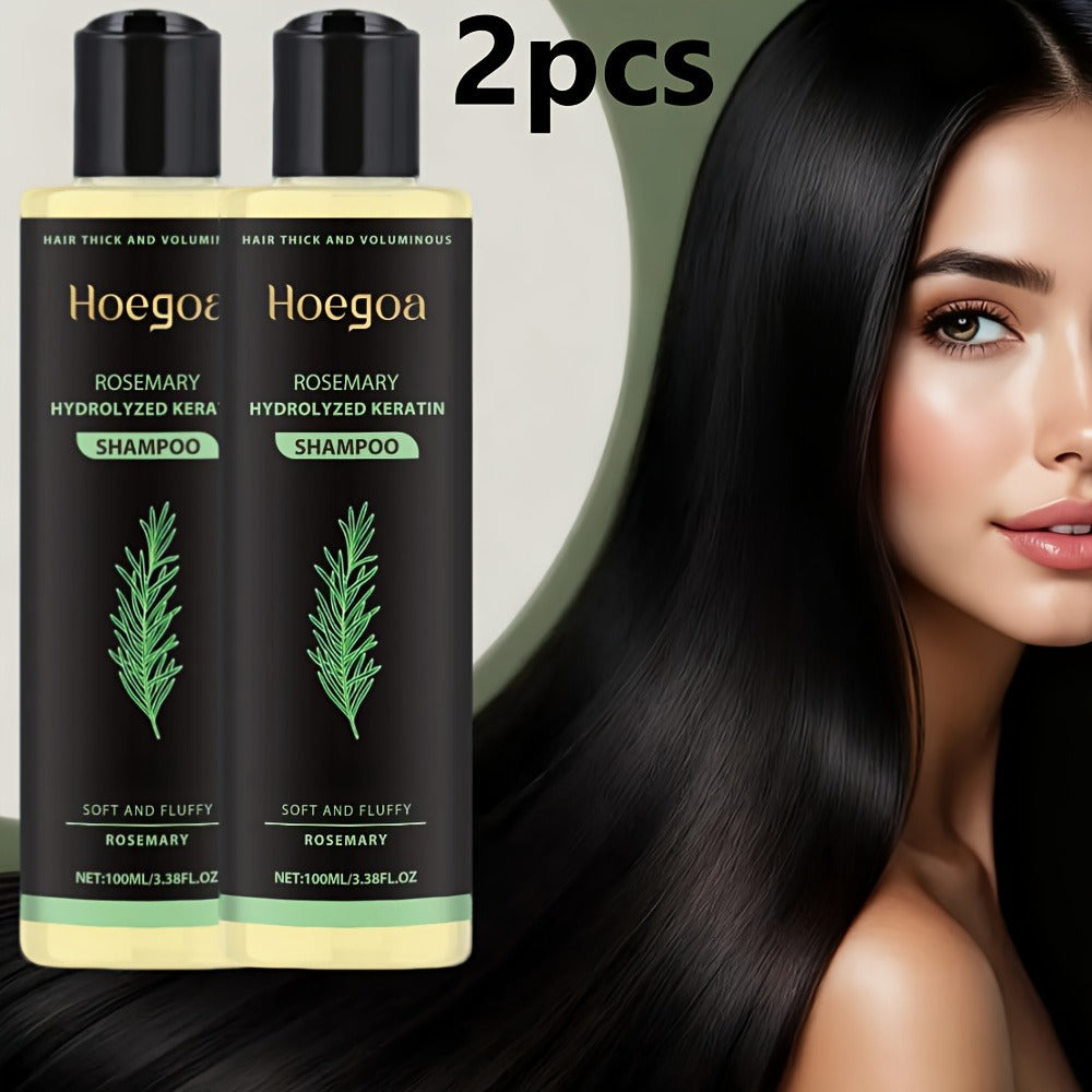 Rosemary Shampoo 2 Pack for Women & Men, Deep Cleansing Strengthening Hair Care with Rosemary Extract — image 6