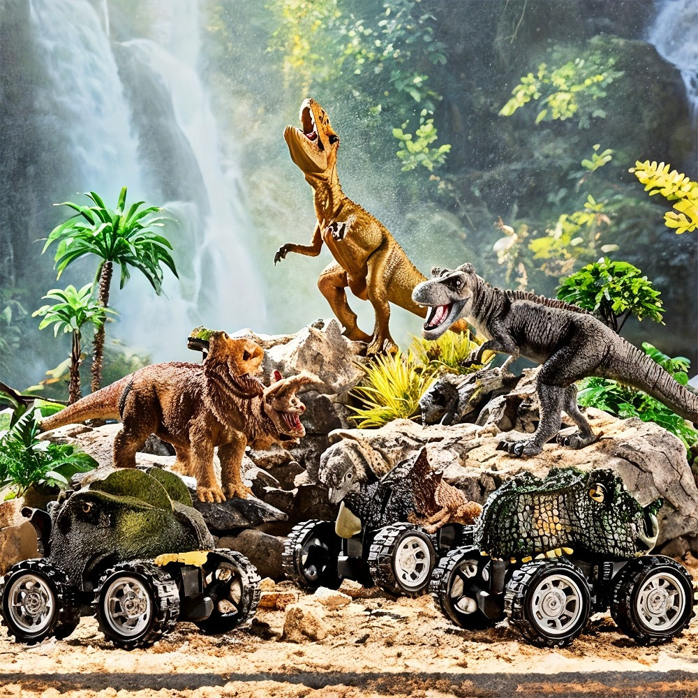 Dinosaur Transport Truck Toy Set with Lights & Sounds with the Listed Color, Size or Set Options for Everyday Use — image 12
