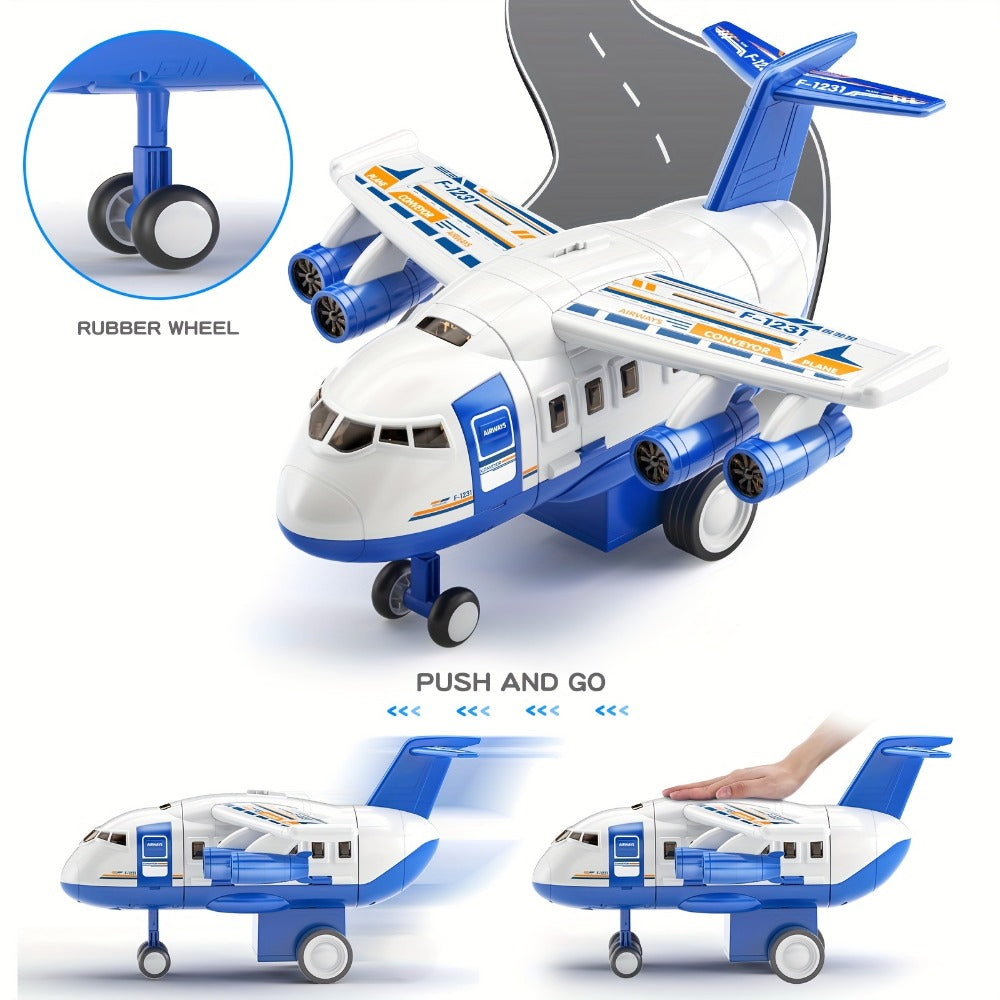 Kids Airplane Toy with LED Lights & Music with the Listed Color, Size or Set Options for Everyday Use — image 6