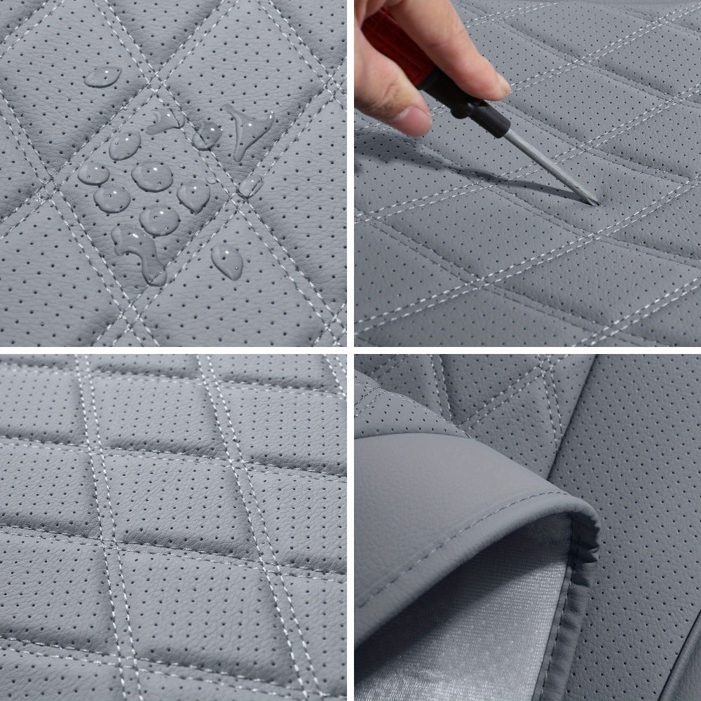 Car Seat Covers Front Pair with Full-Surround High-Back Design and Fifteen Color or Pattern Options — image 39