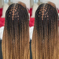 Long Box-Braid Wig with Full Lace Cap in 26- or 38-Inch Lengths and Four Lettered Color Options — image 20