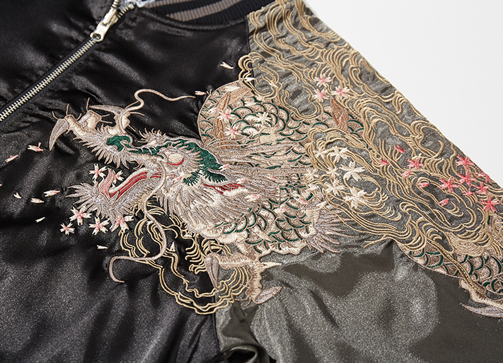Fashion Embroidered Jacket Coat For Men And Women