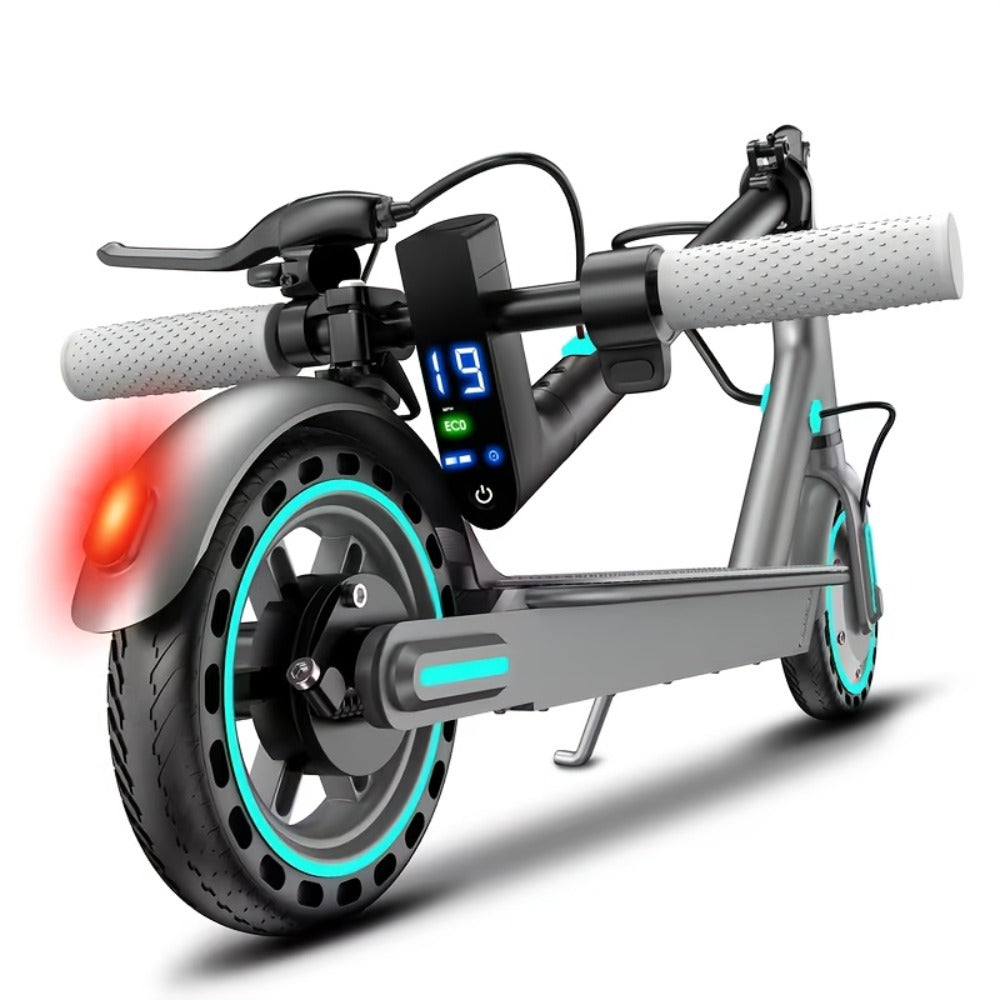 350W Foldable Electric Scooter for Adults 8.5 Inch Solid Tires 3-Speed LCD with the Listed Color, Size or Set Options for Eve