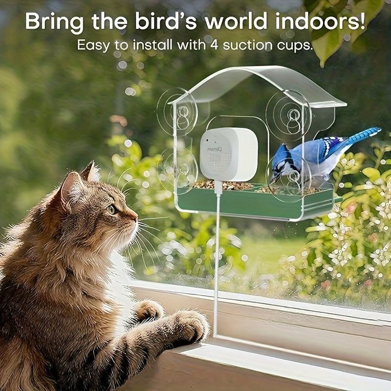 Bird Watching Camera 2K HD WiFi Smart Feeder - AI Night Vision — image 2