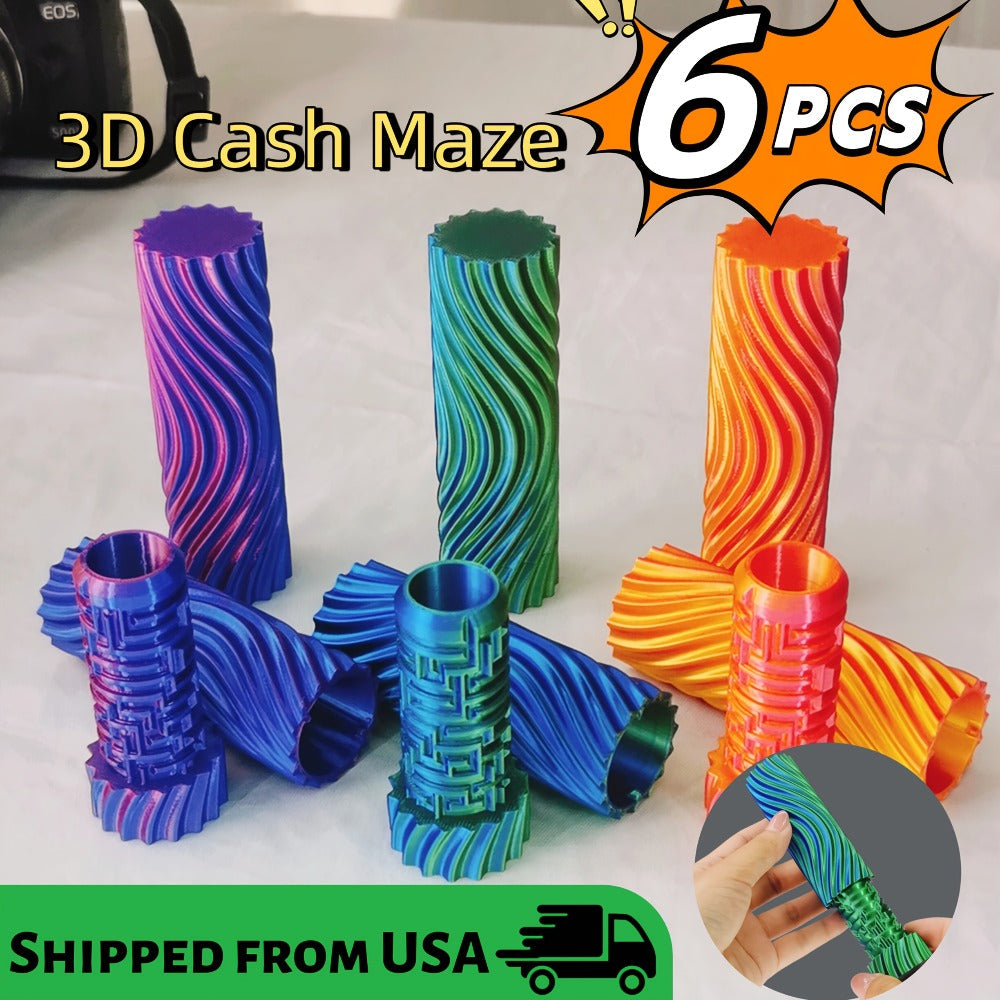 3D Cash Maze Gift Box Set of 6 – Puzzle Money Gift Box, 3D Printed Festive Present Container for Cash & Gift Cards — image 10